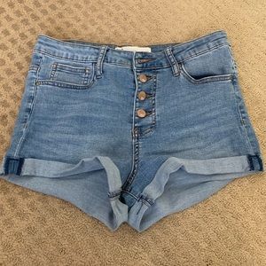 Tilly’s RSQ Sunset High Rise Denim Shorts